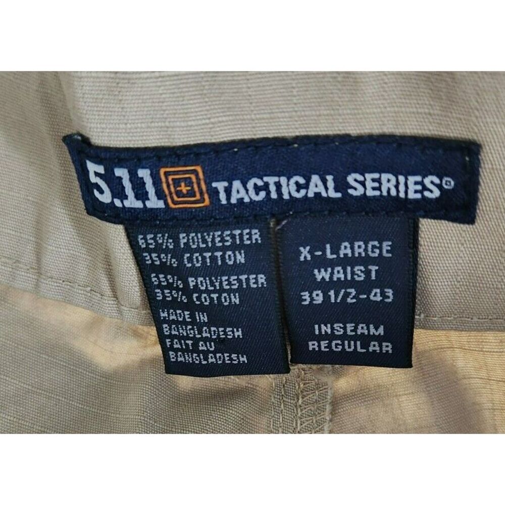 5.11 Tactical Series Cargo Pants Size 39 1/2 x 42 - Picture 3 of 5